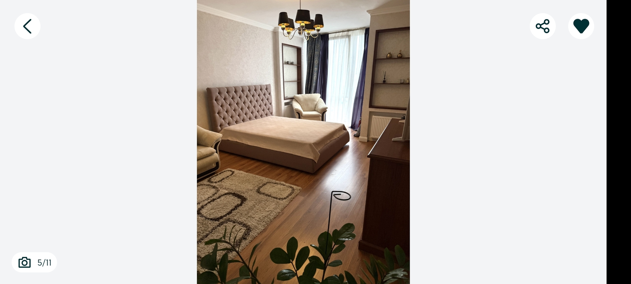 Аренда 1-комнатной квартиры 55 м², Юрия Шумского ул., 3Г