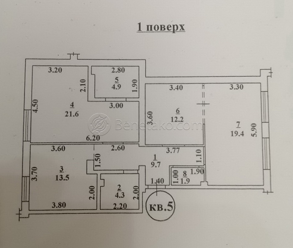 Продаж 3-кімнатної квартири 87 м², Елочная вул., 10