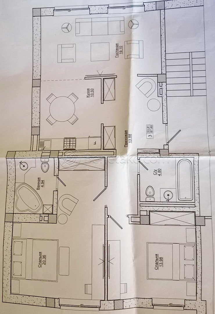 Продаж 3-кімнатної квартири 87 м², Елочная вул., 10