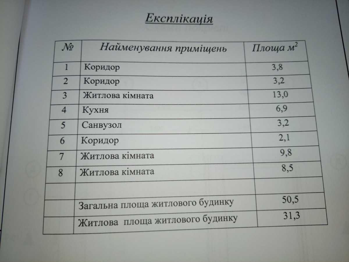 Продажа дома 50.5 м², Олексія Завадського, 1