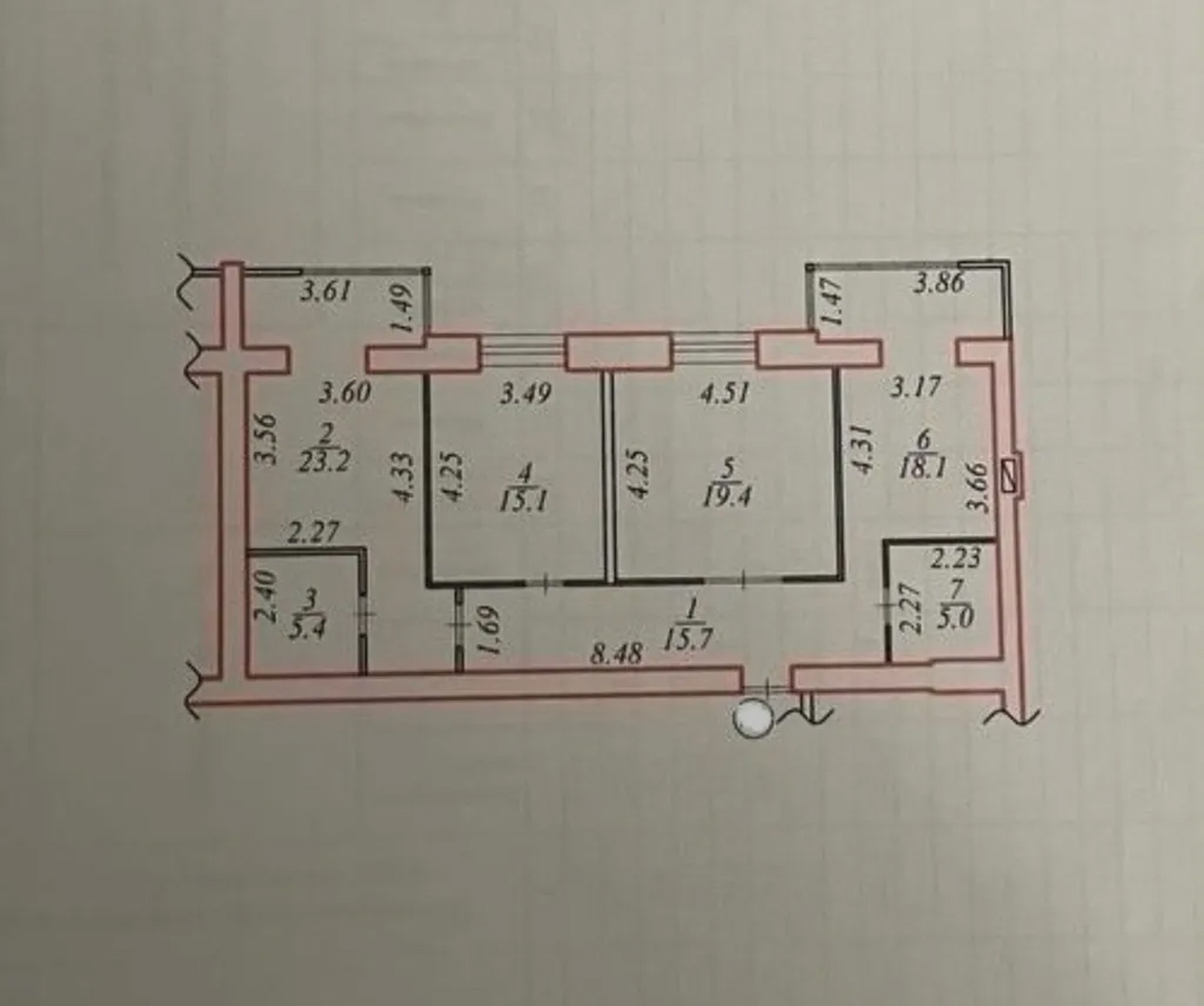 Продажа 3-комнатной квартиры 102 м², ЖК Днепровская Брама, ДОМ 1