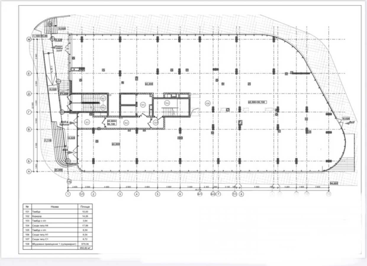 Аренда другого торгового помещения 980 м², Центральная ул., 21