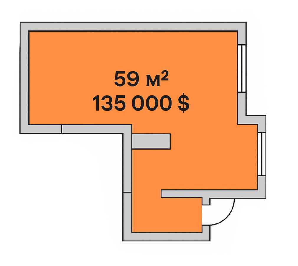 Аренда другого торгового помещения 59 м², Живописная ул., 3
