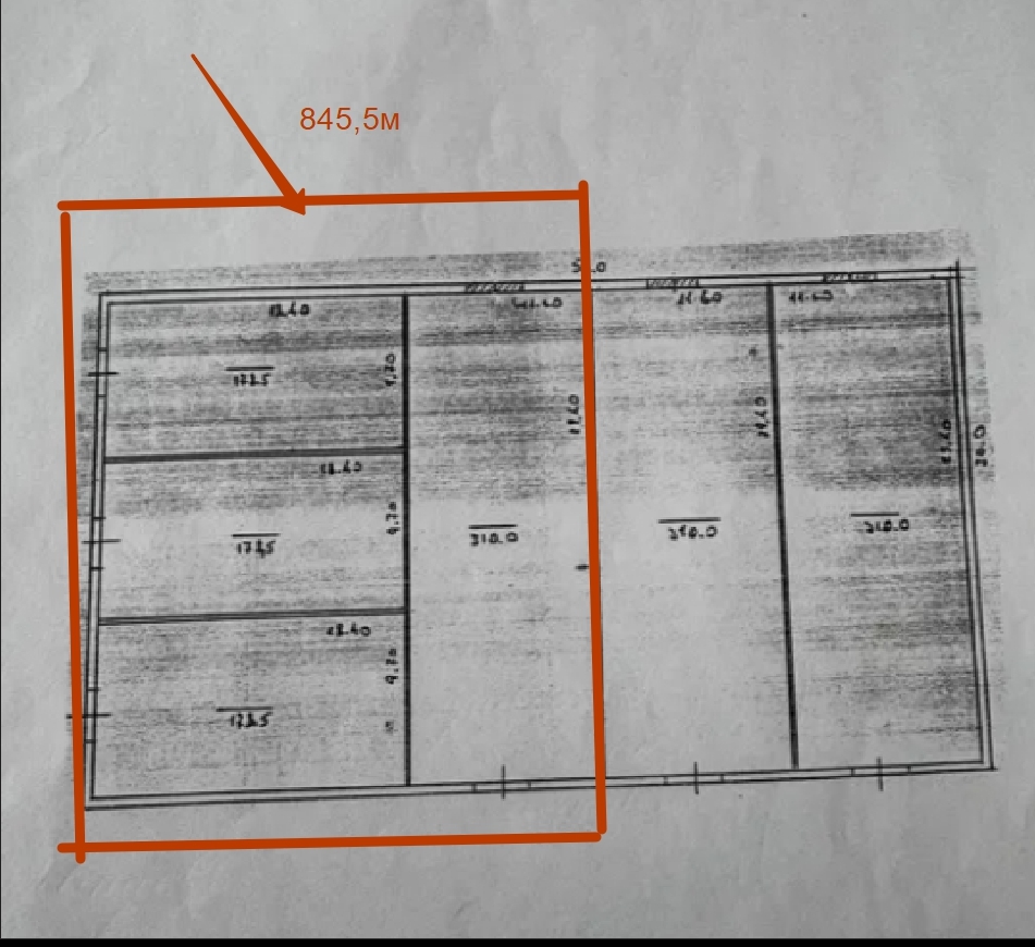 Оренда складу 845 м², Объездная дор.