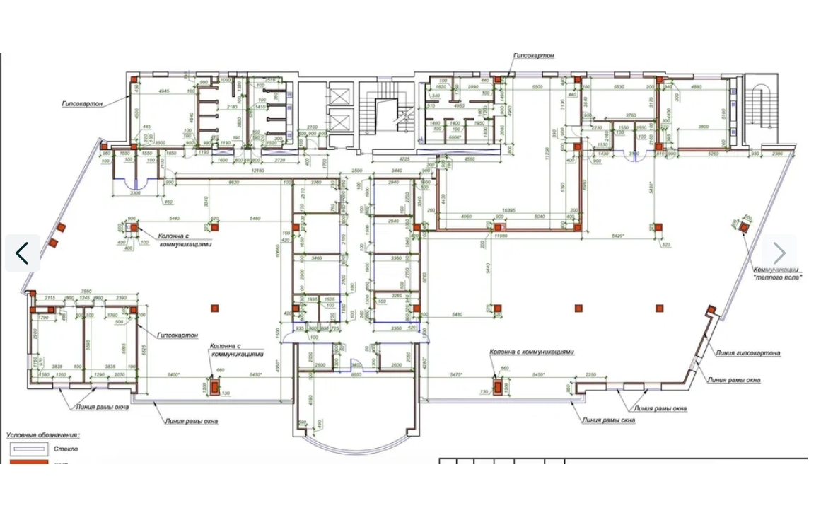 Аренда офиса 1130 м², Генуэзская ул.