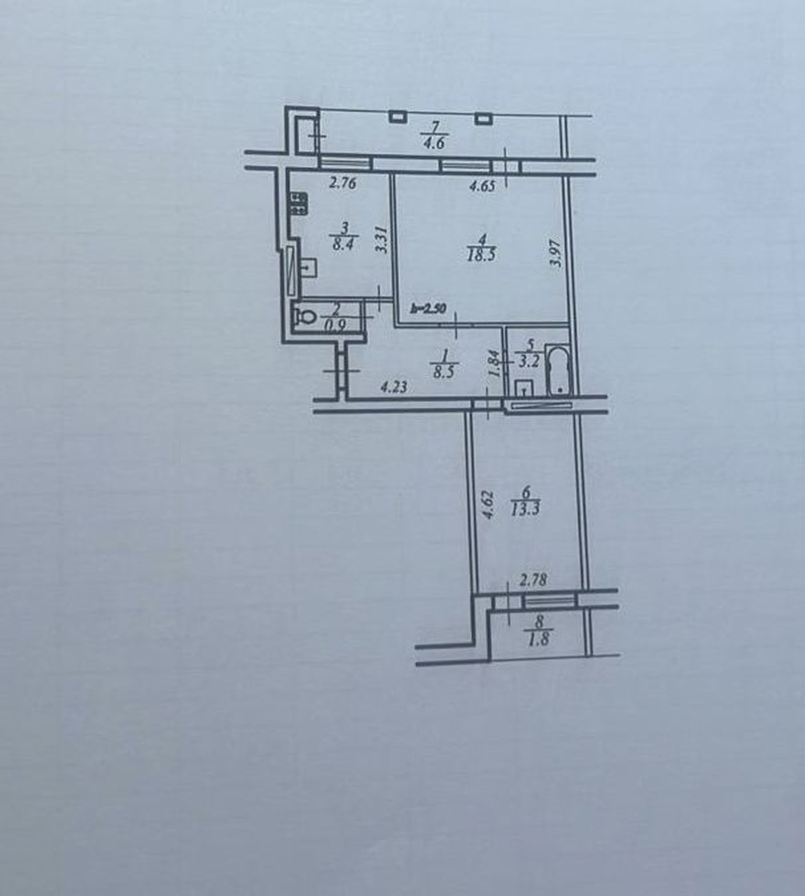 Продажа 2-комнатной квартиры 60 м², Шолохова ул., 35