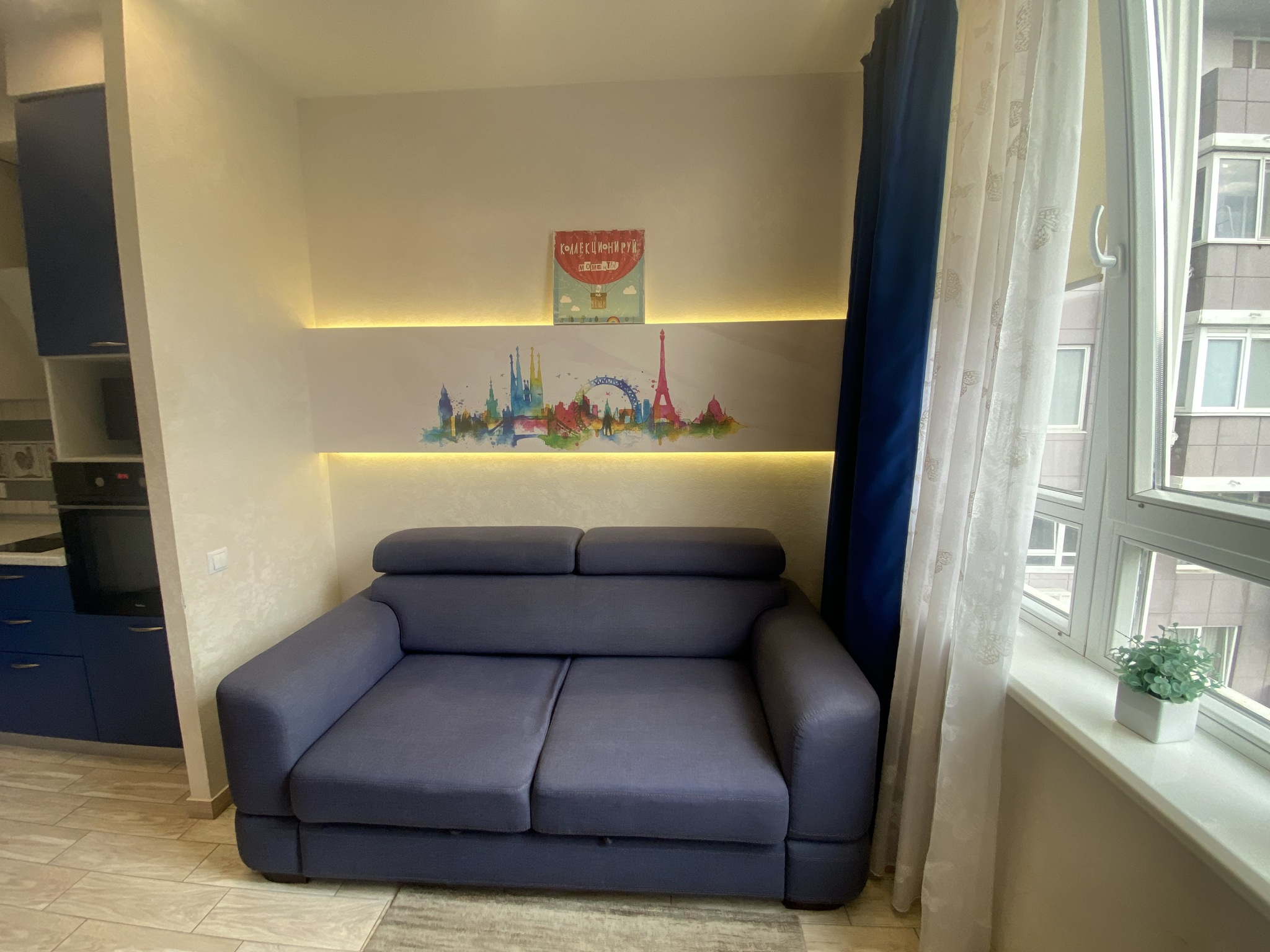 Аренда 1-комнатной квартиры 50 м², Генуэзская ул., 24Д К1