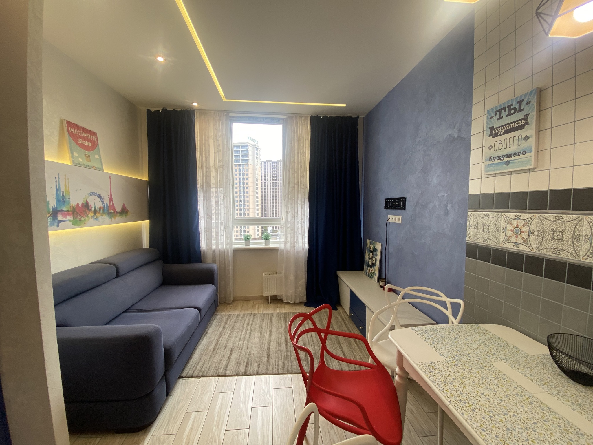 Аренда 1-комнатной квартиры 50 м², Генуэзская ул., 24Д К1