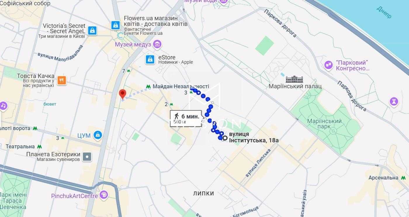Аренда 3-комнатной квартиры 138 м², Институтская ул., 18А