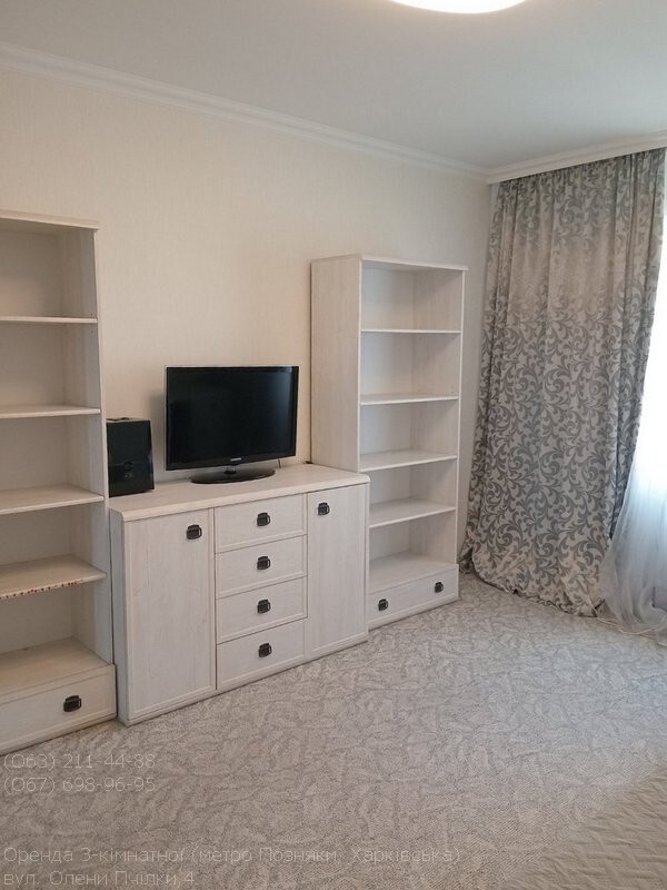 Аренда 3-комнатной квартиры 97 м², Елены Пчилки ул., 4