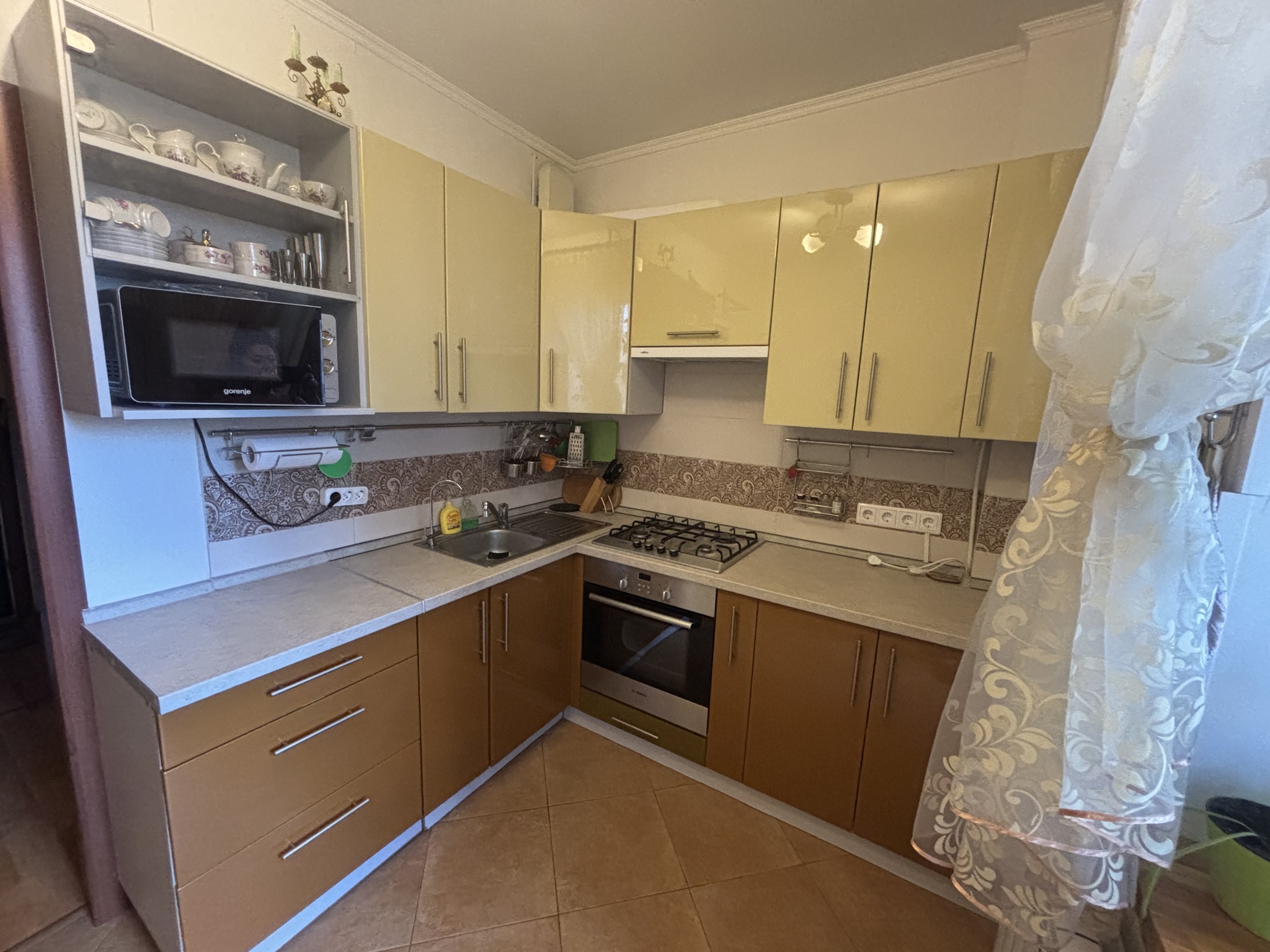 1-комнатная квартира посуточно 36 м², Ларисы Руденко ул., 8