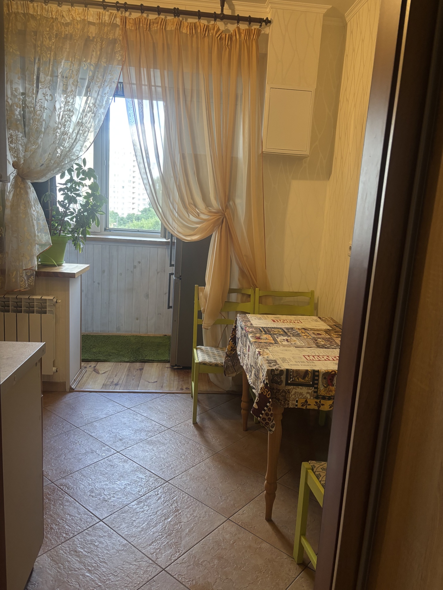 1-комнатная квартира посуточно 36 м², Ларисы Руденко ул., 8