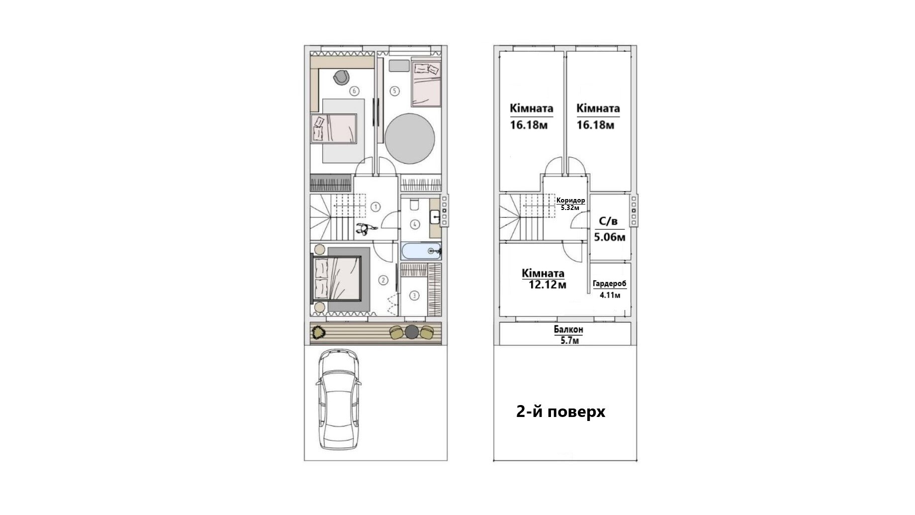 Продаж таунхауса 120 м², Каштанова вул., 7