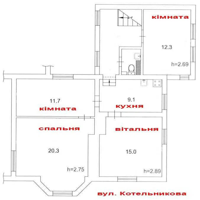 Оренда будинку 170 м², Котельникова вул.