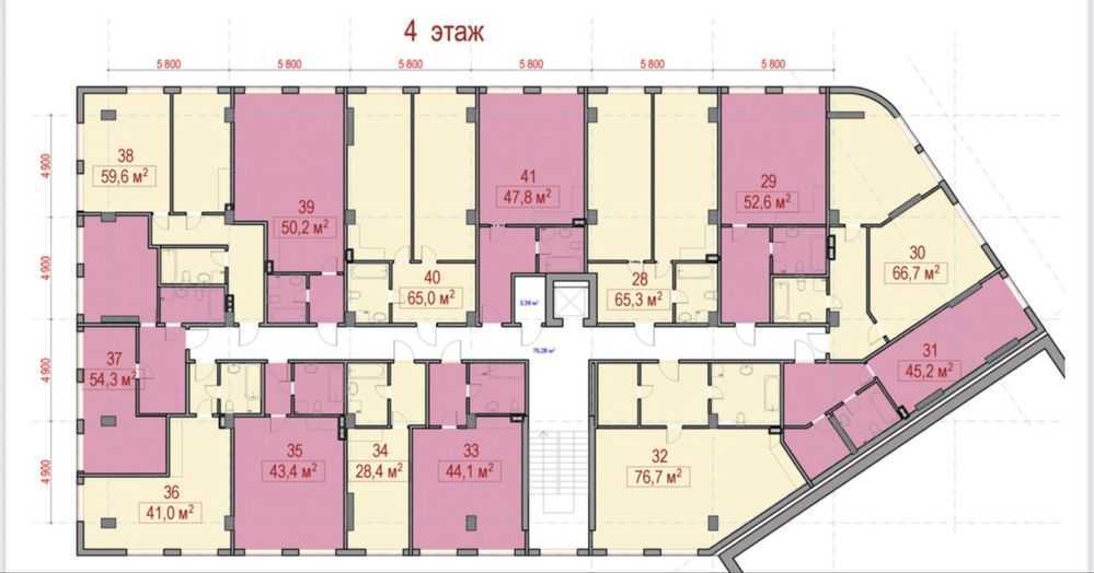 Продажа 1-комнатной квартиры 38.3 м², Глубочицкая ул., 17