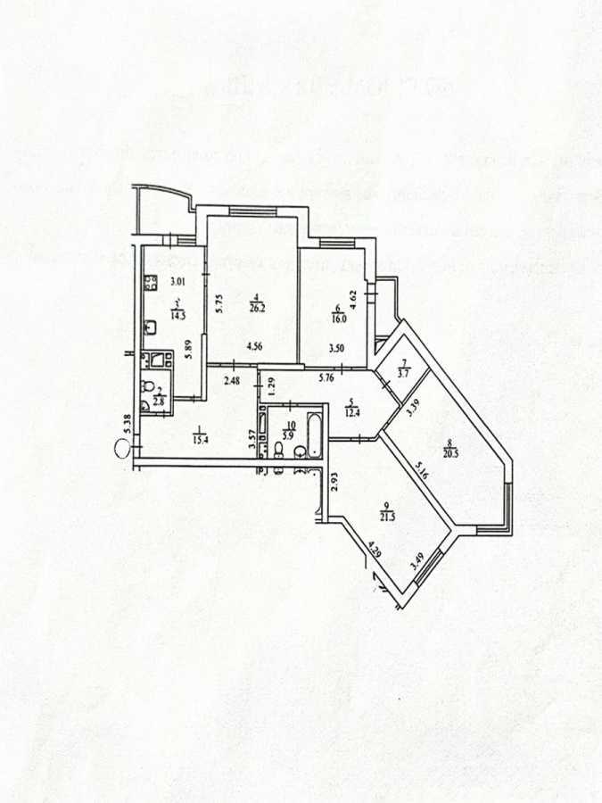 Продаж 4-кімнатної квартири 142 м², Срібнокільська вул., 1