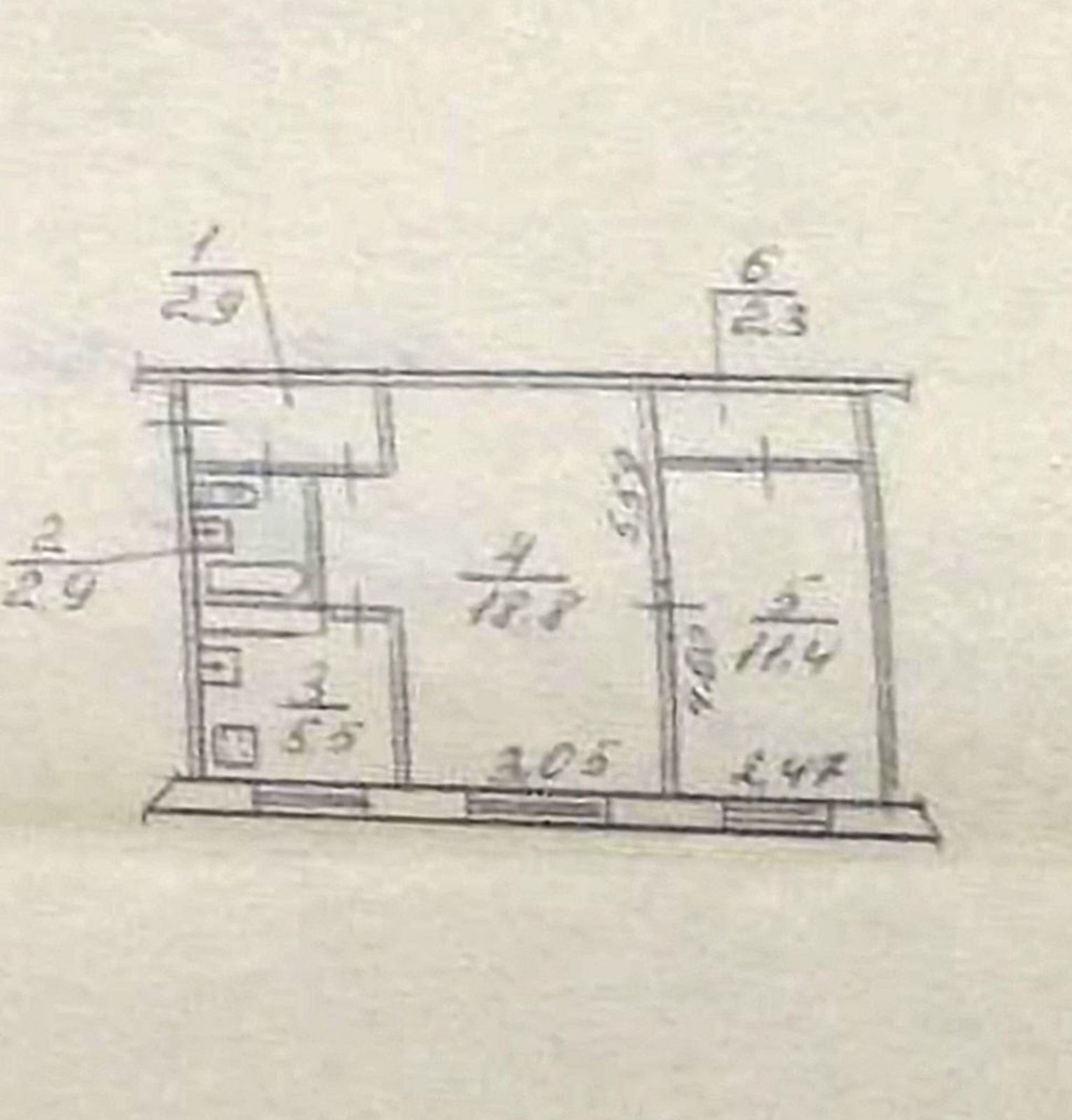 Продажа 2-комнатной квартиры 44 м², Богдана Хмельницкого ул., 17