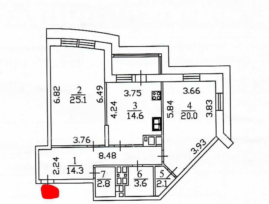 Оренда 2-кімнатної квартири 87 м², Голосіївська вул., 13Б