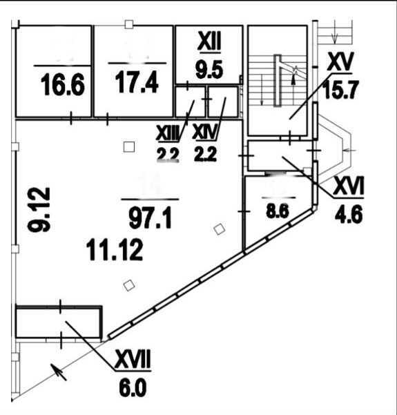 Оренда офісу 160 м², Миколи Бажана просп., 17