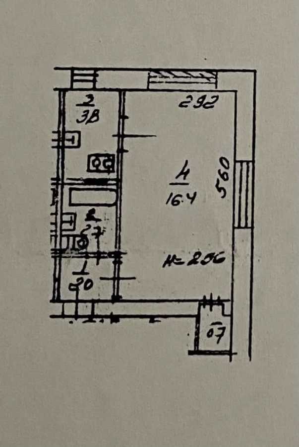 Продажа 1-комнатной квартиры 26 м², Выборгский пер., 12