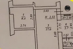 Продажа 2-комнатной квартиры 32 м², Колонтаевская ул.