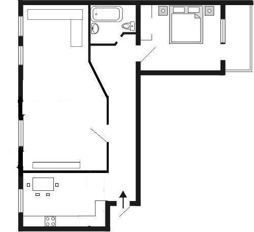 Продаж 2-кімнатної квартири 67 м², Юрківська вул.