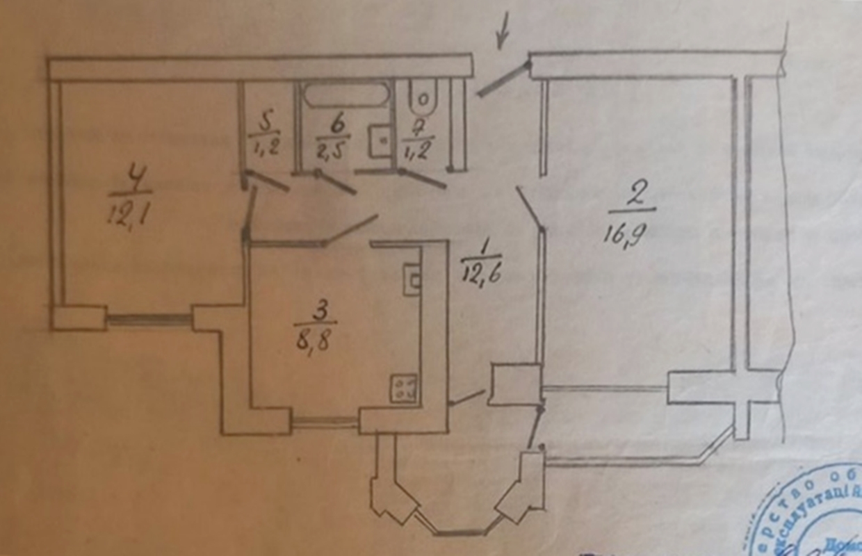 Продаж 2-кімнатної квартири 58 м², Тургенівська вул., 64/68
