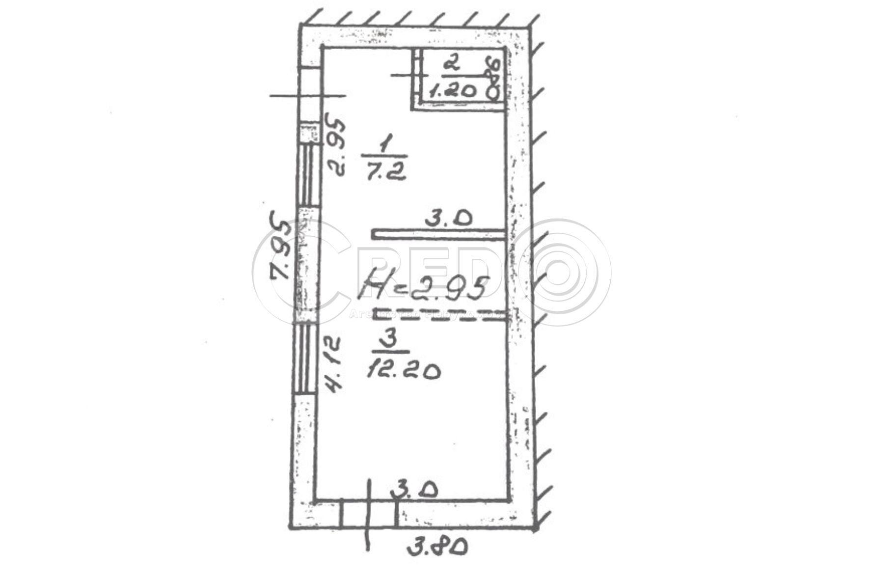 Аренда магазина 20.6 м², Соборности ул.