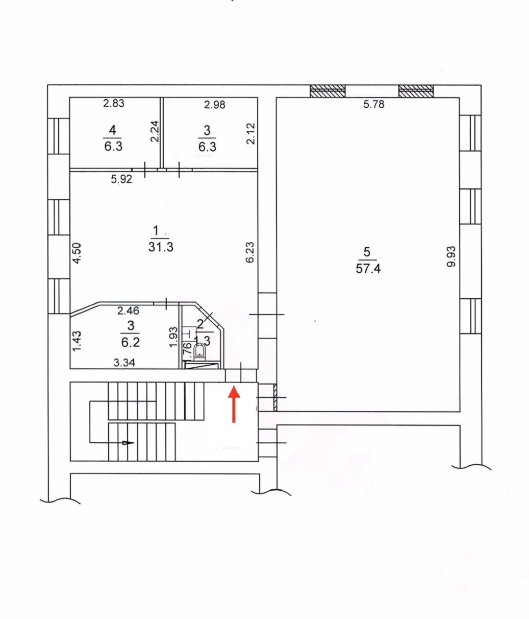 Аренда офиса 110 м², Межигорская ул., 13