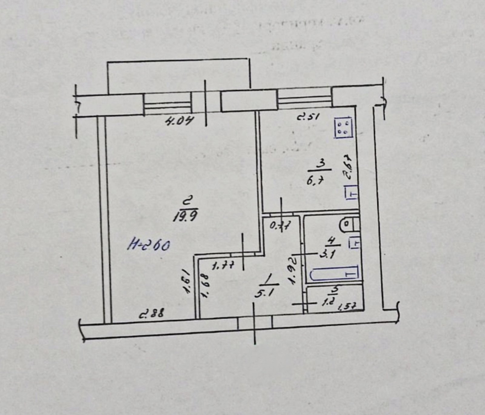Продаж 1-кімнатної квартири 37 м², Старошишківська вул.