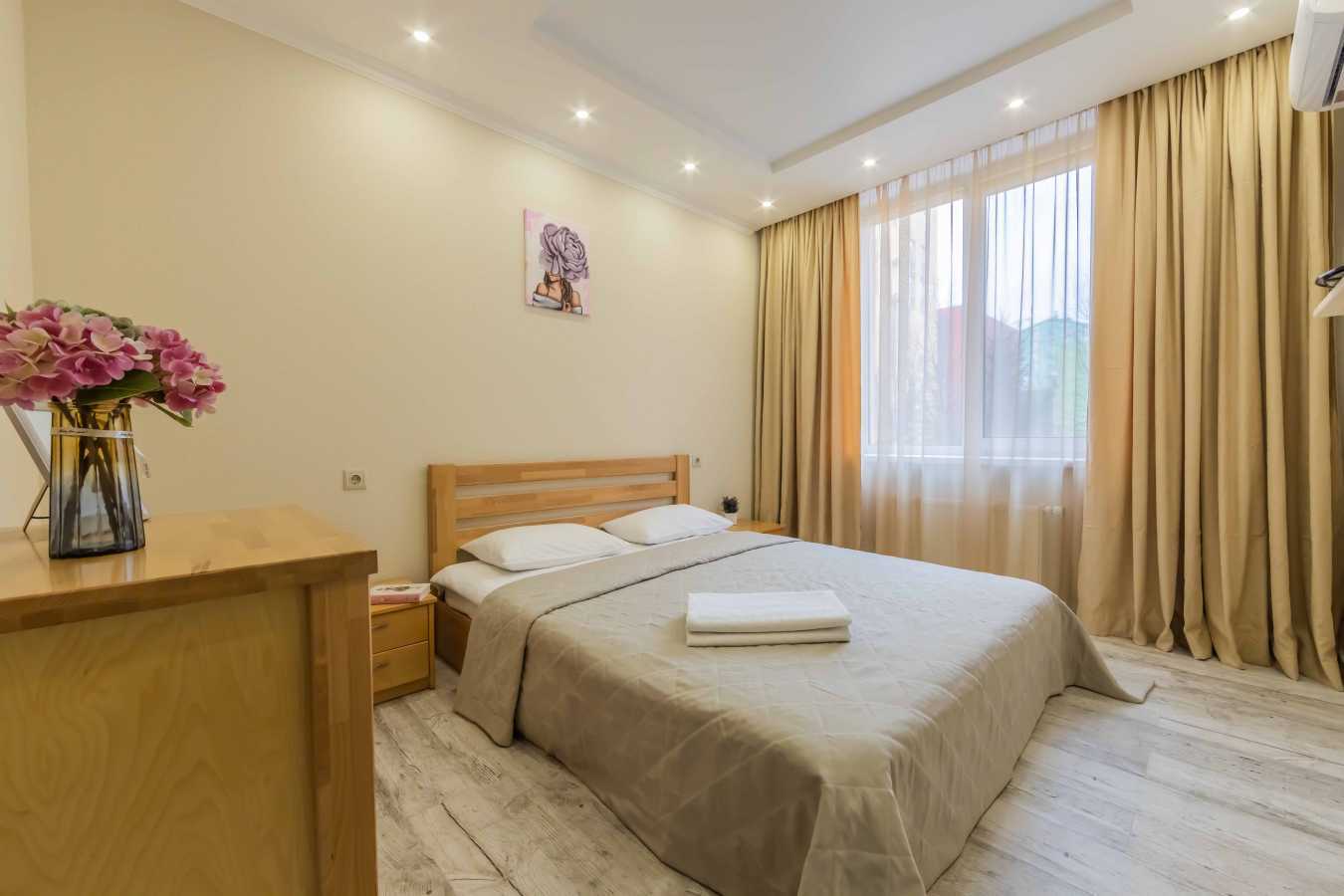 2-комнатная квартира посуточно 50 м², Регенераторная ул., 4, КОРПУС 6