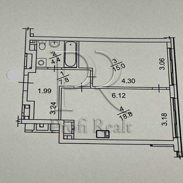 Продажа 1-комнатной квартиры 46 м², Липківського Василя Митрополита вулиця, 16А