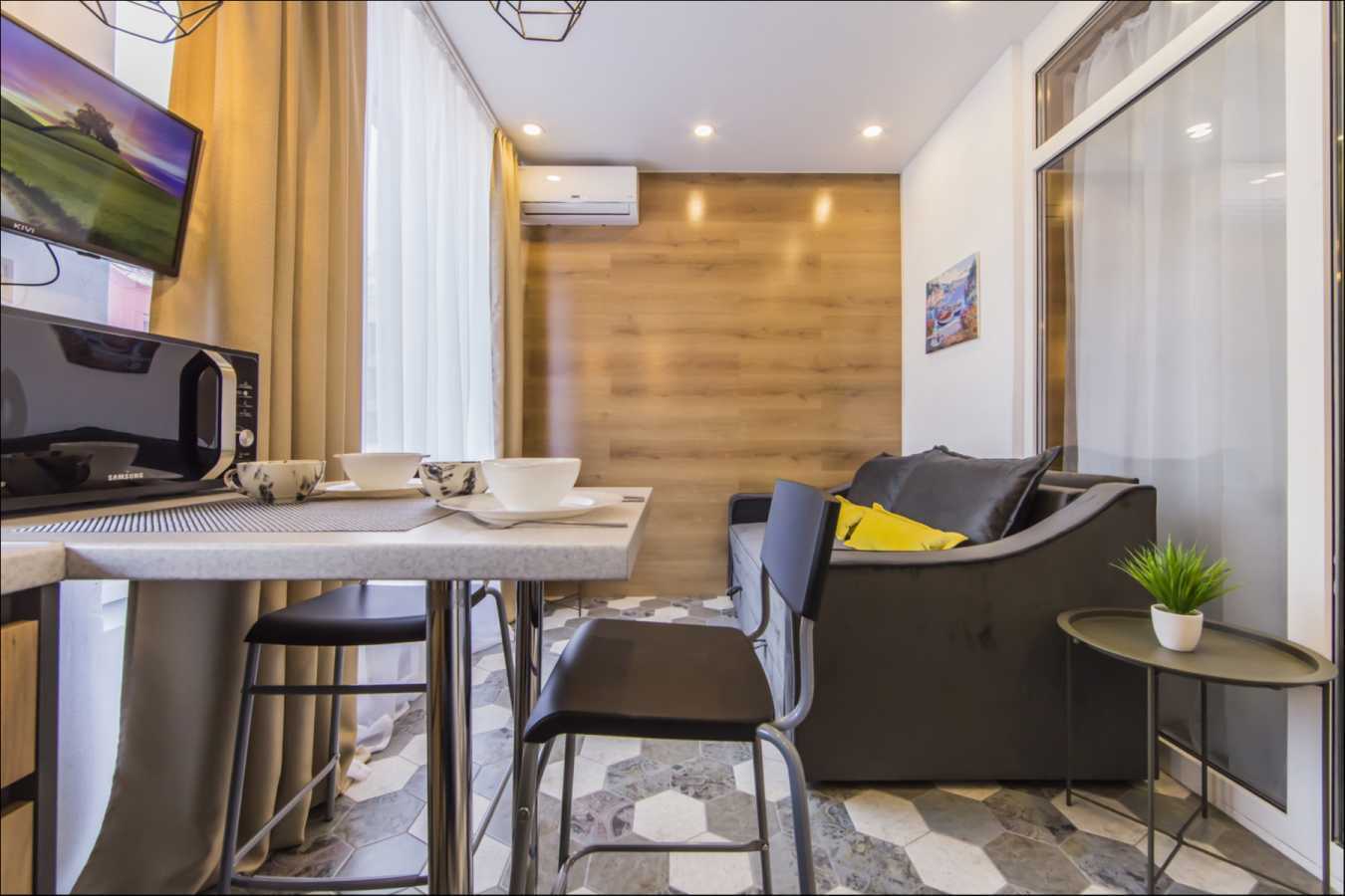 2-комнатная квартира посуточно 35 м², Соборности просп., 17/2