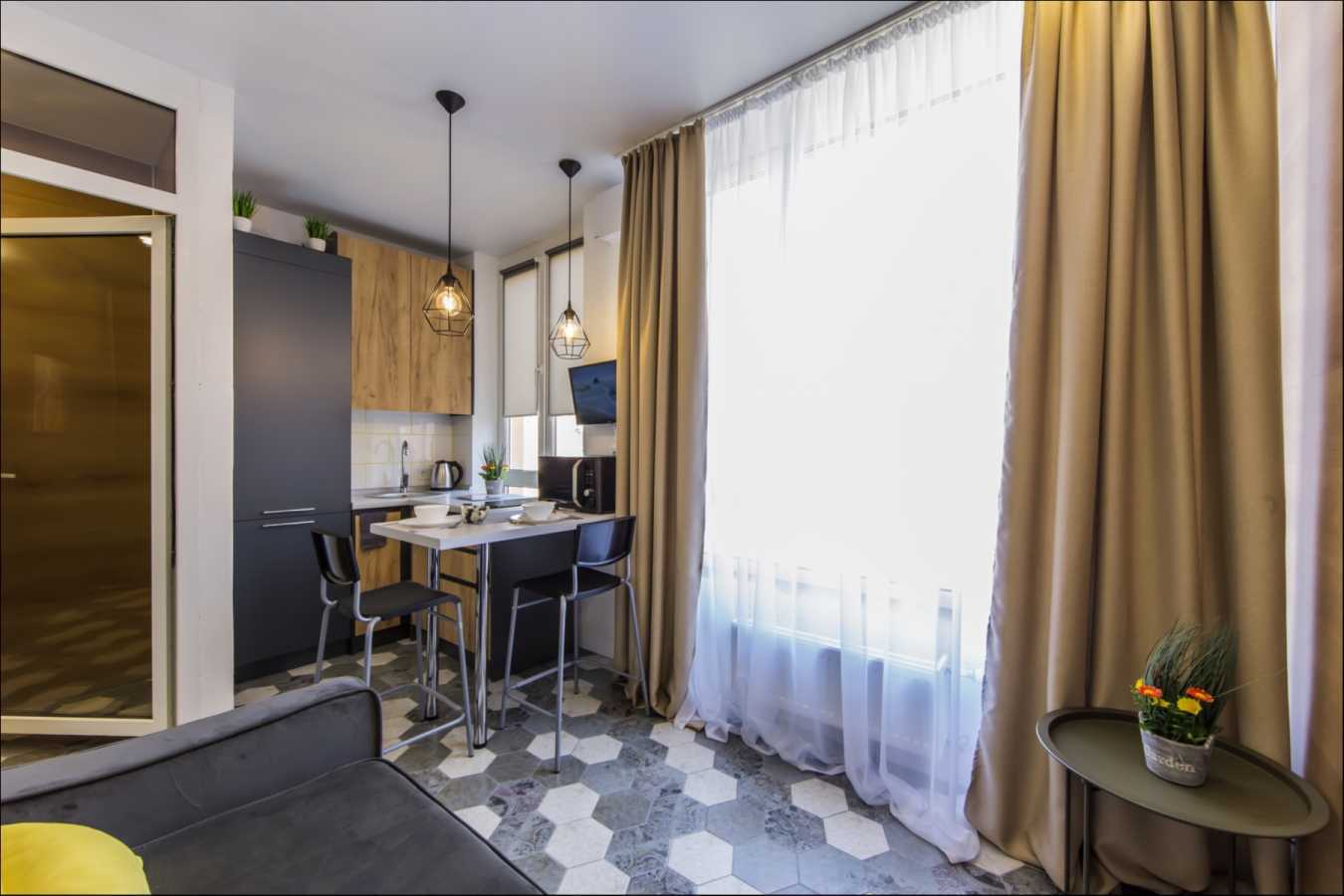 2-комнатная квартира посуточно 35 м², Соборности просп., 17/2