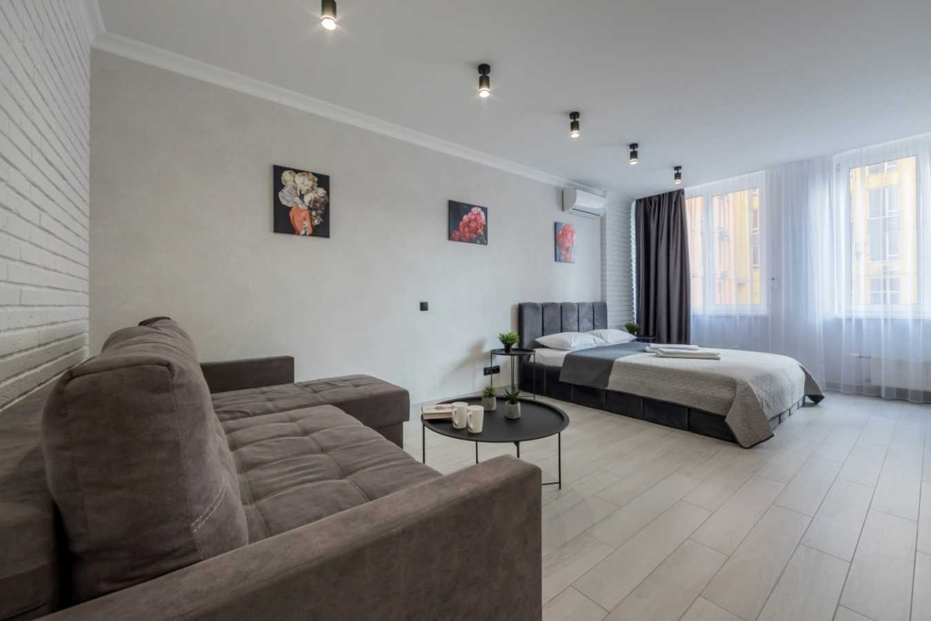 1-комнатная квартира посуточно 35 м², Березневая ул., 12