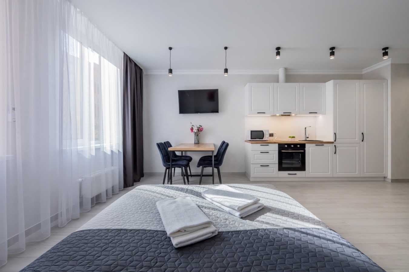 1-комнатная квартира посуточно 35 м², Березневая ул., 12
