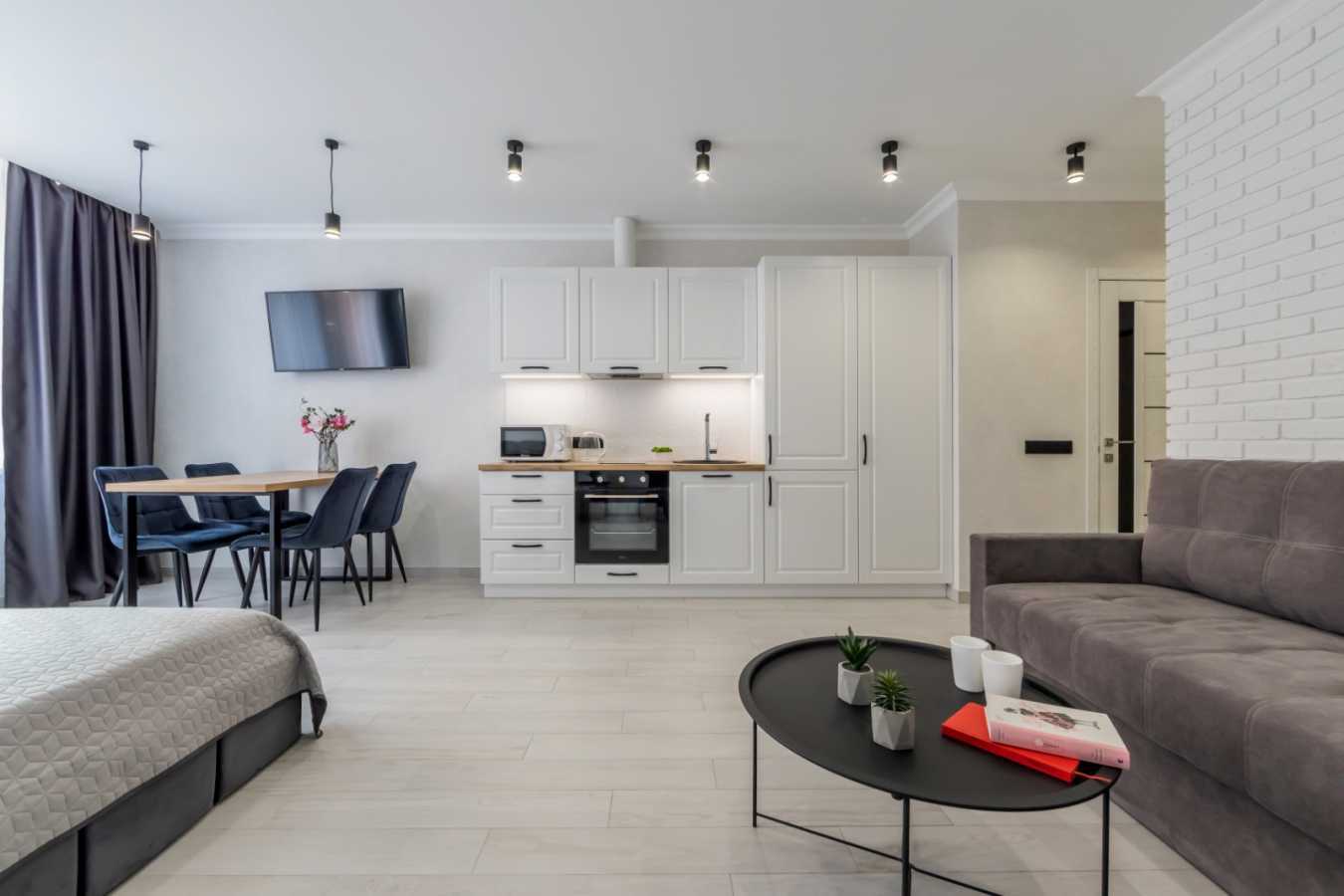 1-комнатная квартира посуточно 35 м², Березневая ул., 12