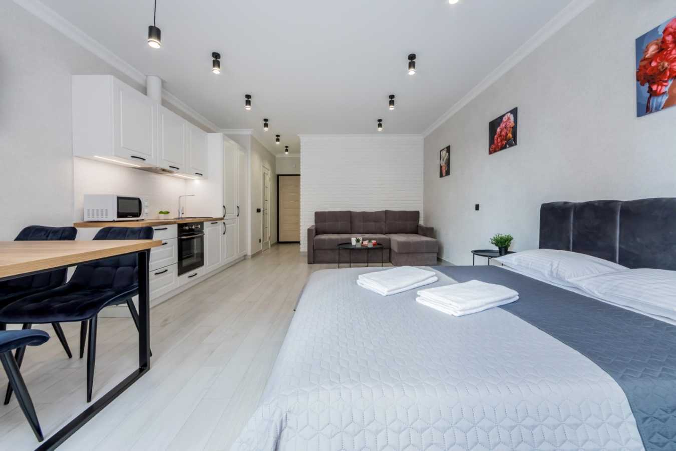 1-комнатная квартира посуточно 35 м², Березневая ул., 12
