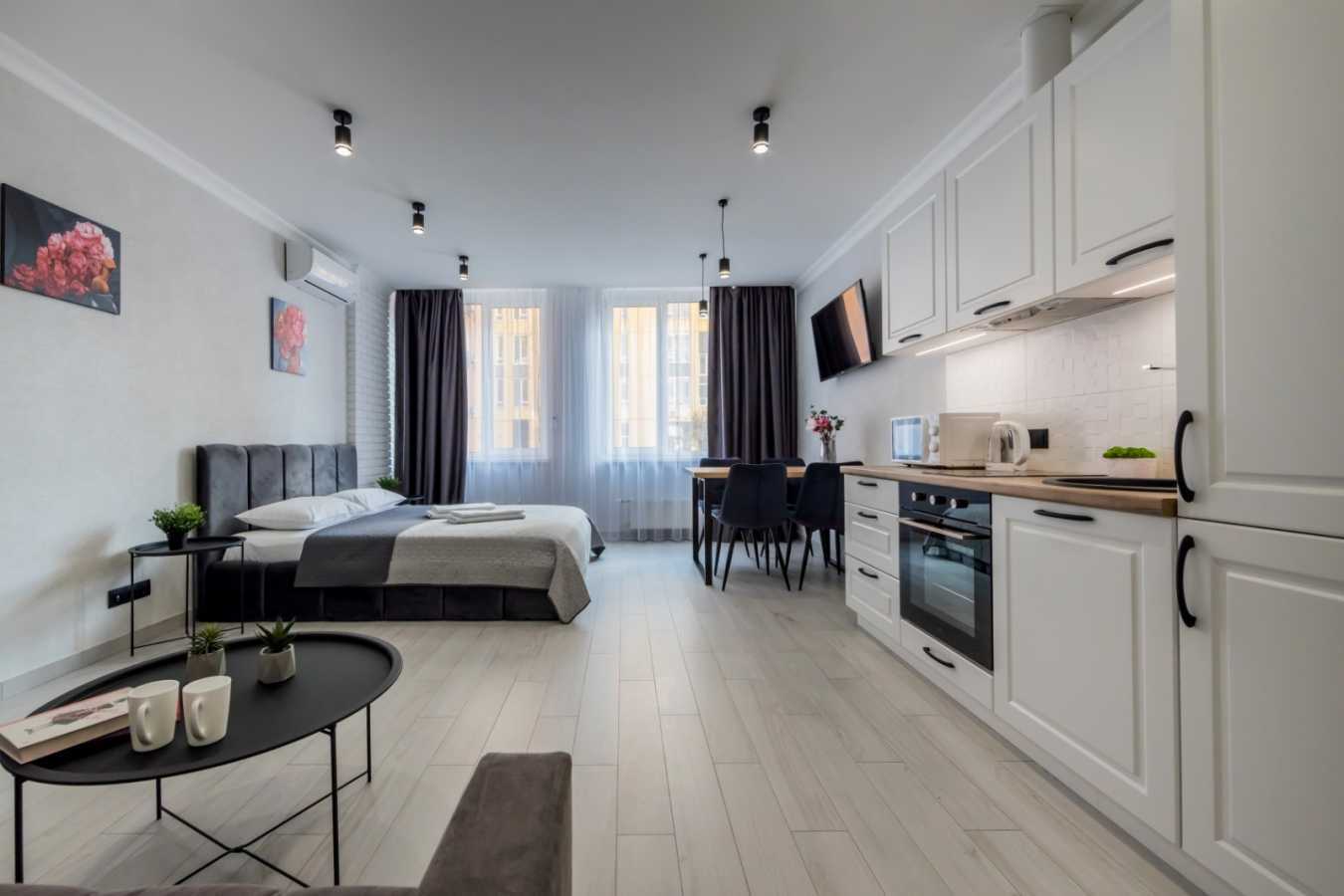 1-комнатная квартира посуточно 35 м², Березневая ул., 12