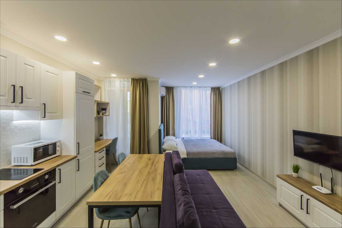 1-комнатная квартира посуточно 35 м², Соборности просп., 17 К2