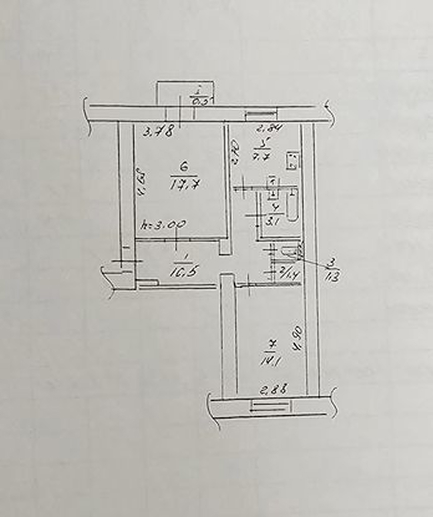 Продажа 2-комнатной квартиры 56 м², Дмитрия Яворницкого просп., 119