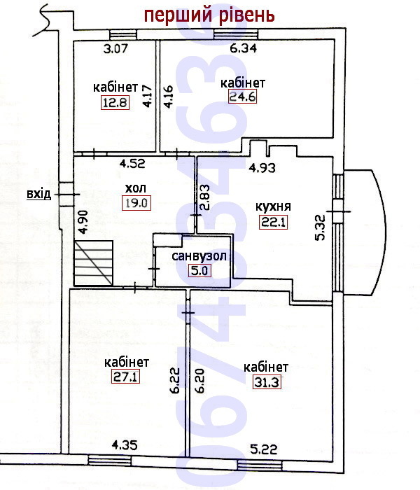 Аренда офиса 260 м², Софиевская ул., 18