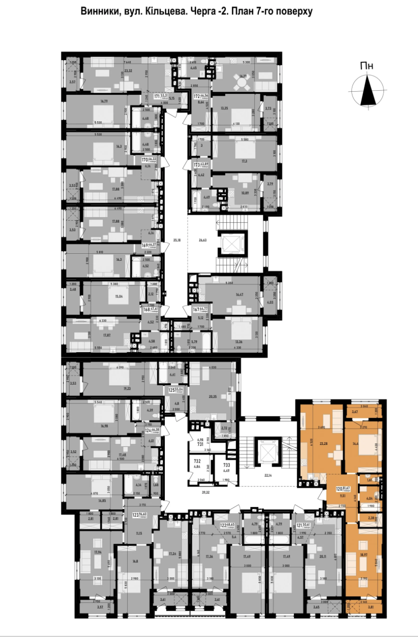 2-комнатная 81.67 м² в ЖК Весняний от 35 820 грн/м², г. Винники