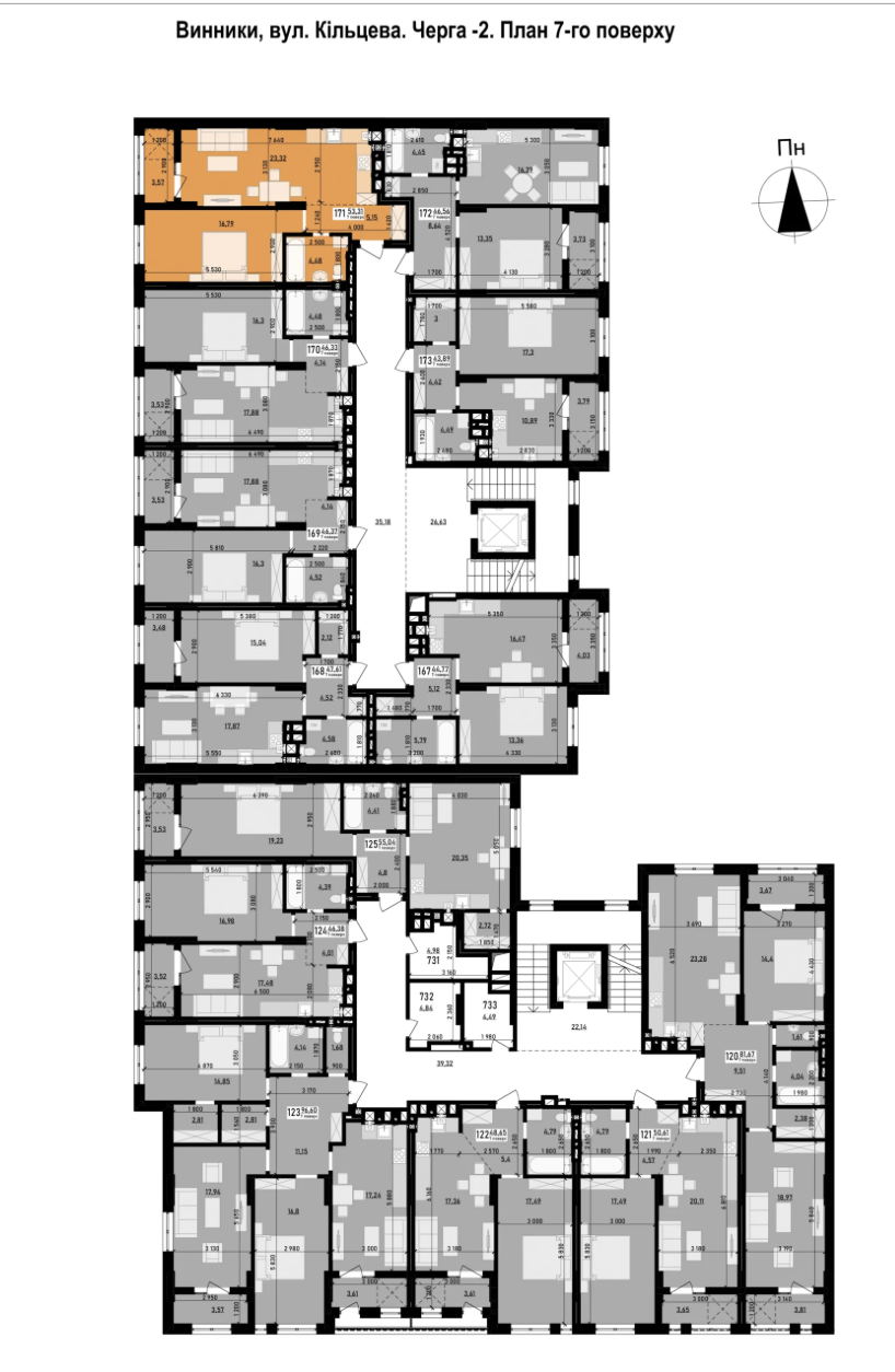 1-кімнатна 53.31 м² в ЖК Весняний від 37 810 грн/м², м. Винники