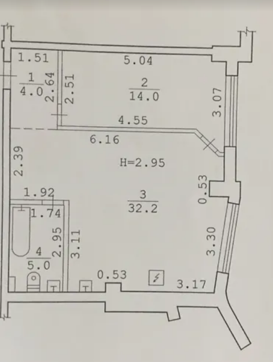 Продаж 2-кімнатної квартири 55 м², Пантелеймоновская вул.