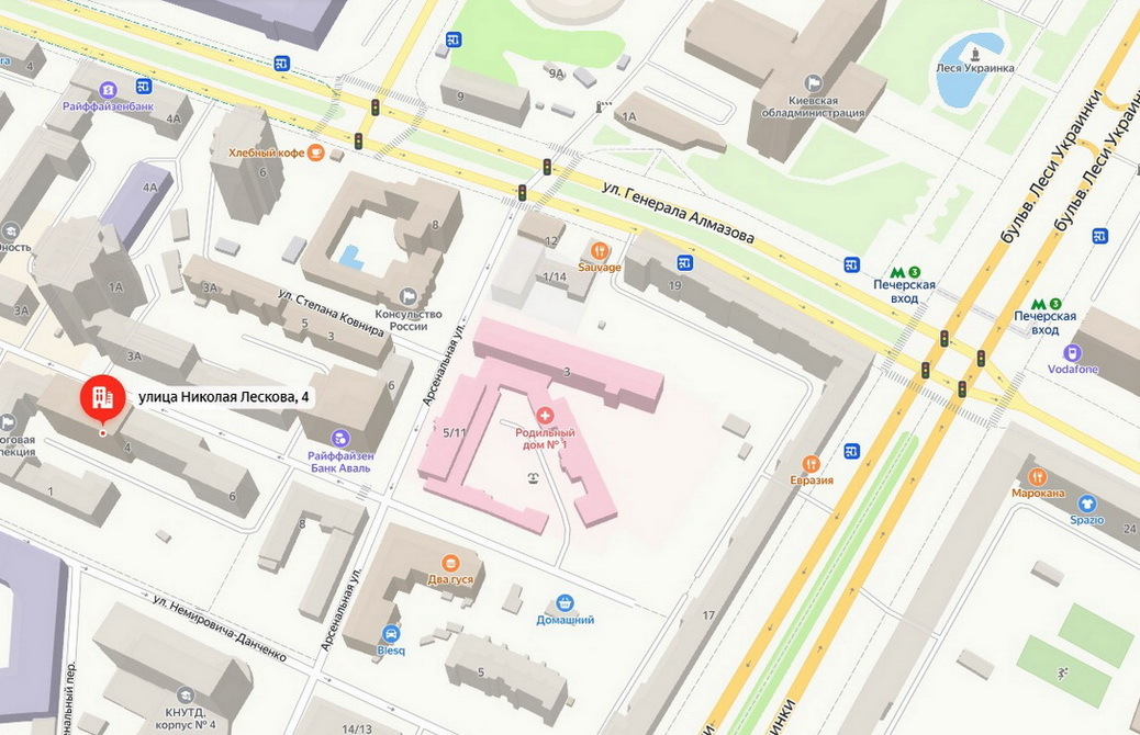 Аренда офиса 102 м², Лескова ул., 4