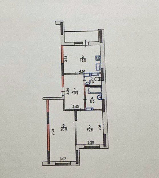 Продаж 2-кімнатної квартири 68 м², Кадетський Гай вул., 10