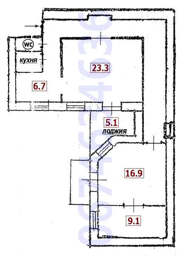 Аренда офиса 90 м², Саксаганского ул., 31