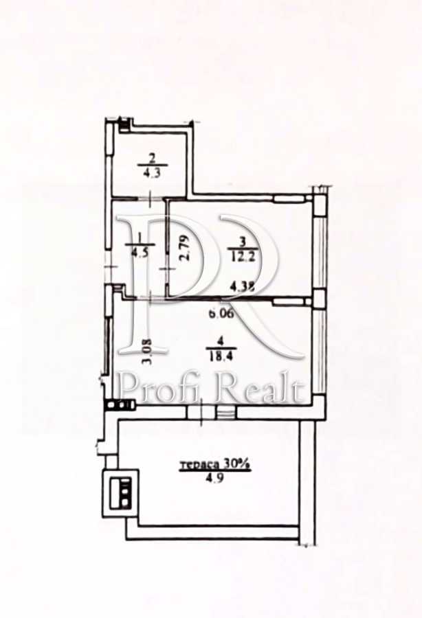 Продажа 1-комнатной квартиры 45 м², Салютная ул., 2