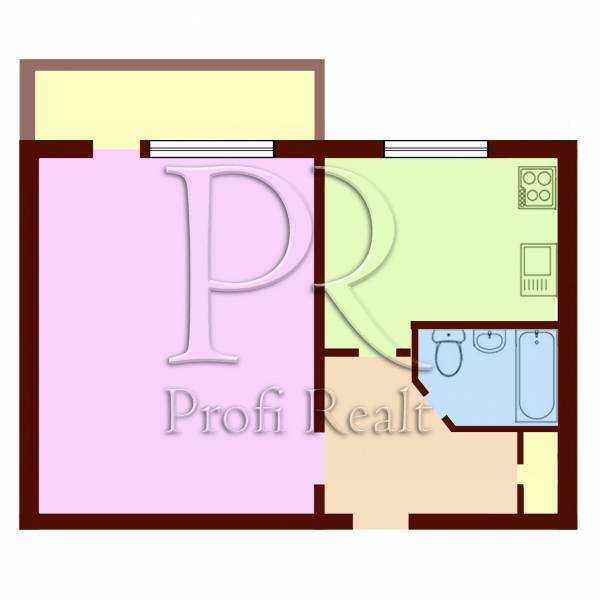 Продажа 1-комнатной квартиры 28 м², Перова бул., 30А